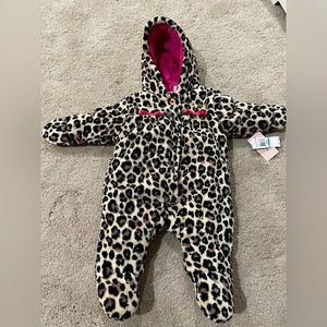 NWT 6-9month winter onesie